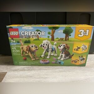 LEGO Creator 3-in-1 Adorable Dogs Set, 31137, NIB/ Sealed